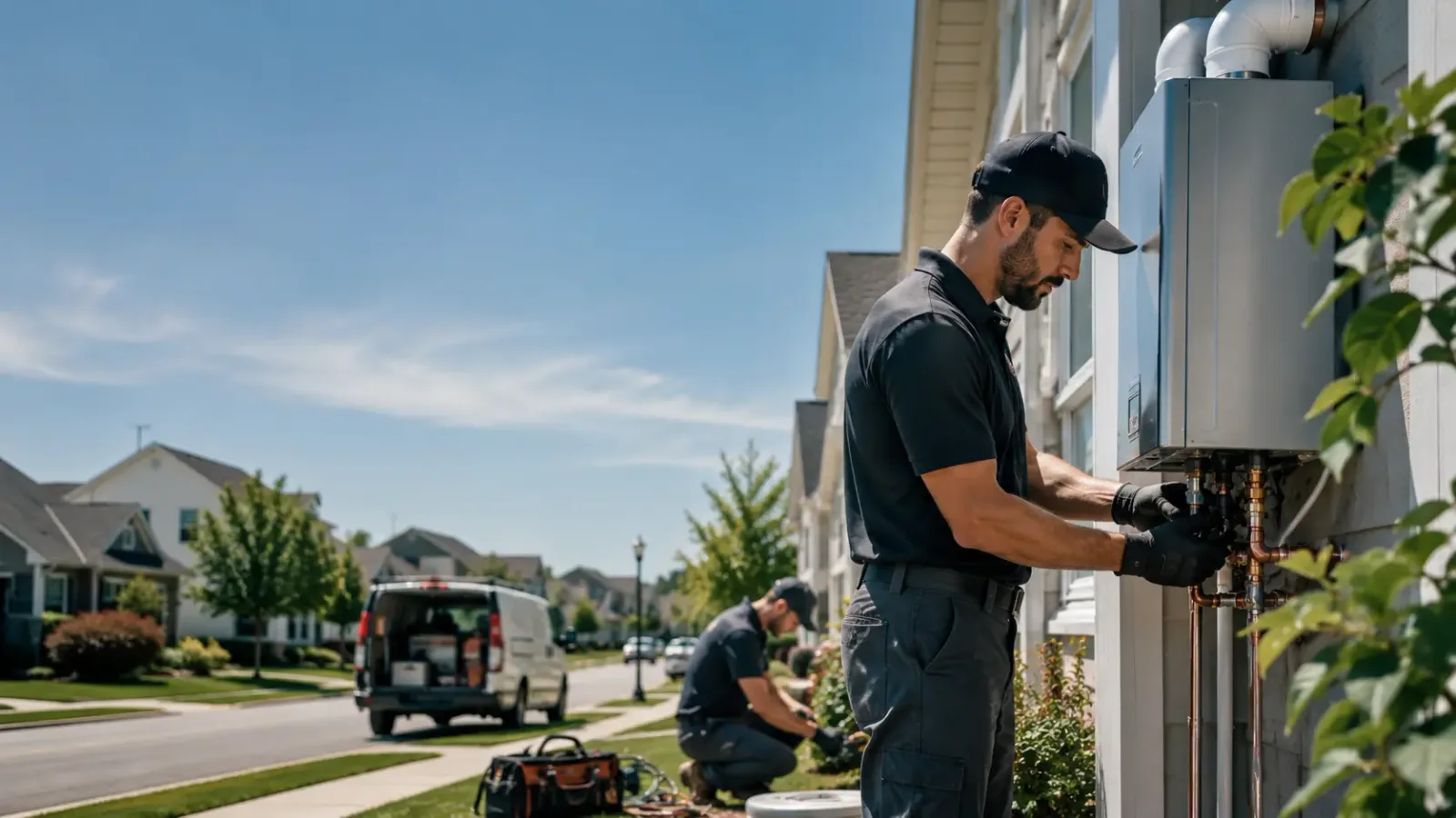 Tankless Water Heater Installation in Wells, MI